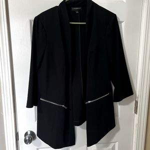 Lane Bryant black suit jacket